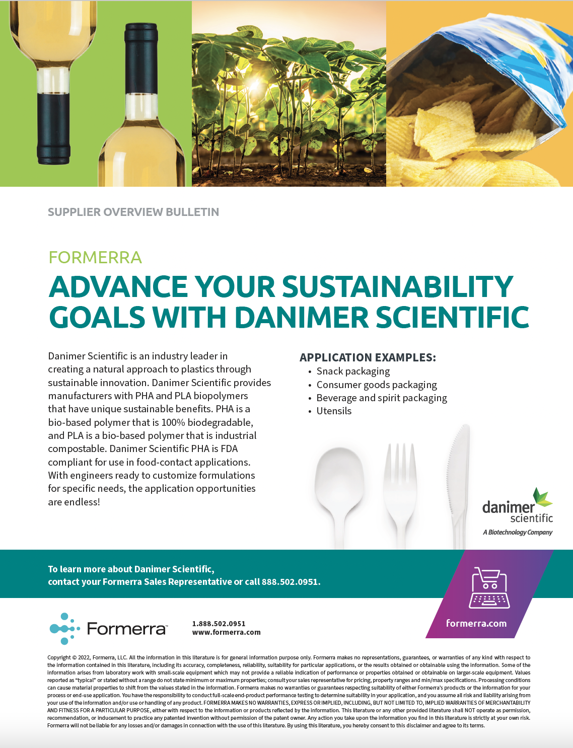 Danimer Scientific Formerra